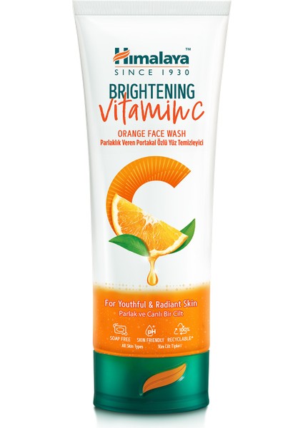 Vitamin C Parlaklık Veren Portakal Özlü Yüz Temizleyici, Tüm Ciltler 100 ml