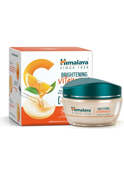 Vitamin C Parlaklık Veren Ton Eşitleyici Portakal Özlü Serum Içerikli Nemlendirici 50 Ml, C Vitamini