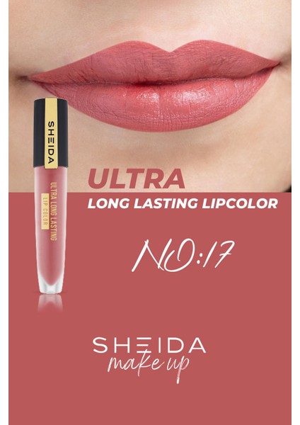 Ultra Long Lastıng Lıpcolor (Likit Ruj) No:17