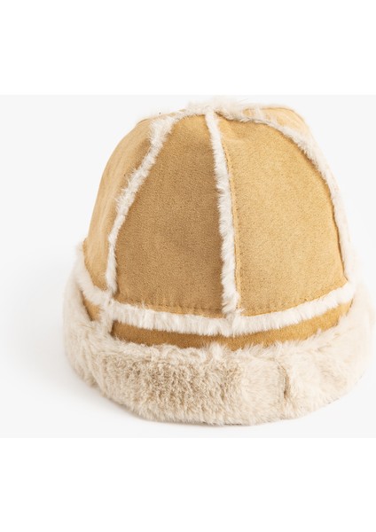 Suni Kürklü Kışlık Şapka