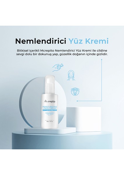 Yağlı Ciltler Için Bitkisel Nemlendirici Set