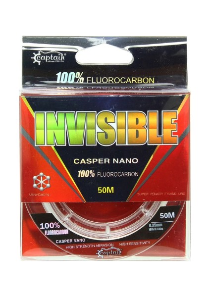 Casper Nano Fluorocarbon 035 mm 50 mt Leader Misin