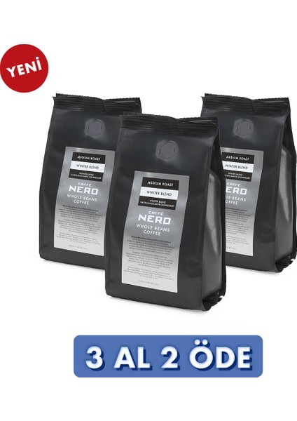 Winter Blend Çekirdek Kahve 3 Paket (600GR)