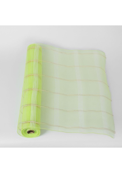 Yeşil Simli Dekor Rulo 50 cm x 9,14M