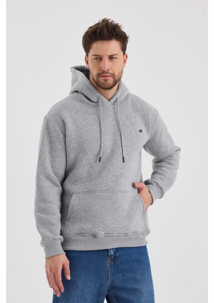 Kapüşonlu Sweatshirt(3 Iplik Şardonlu)