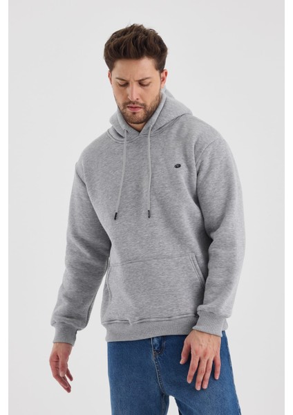 Kapüşonlu Sweatshirt(3 Iplik Şardonlu)