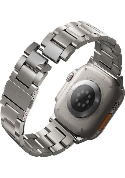 Apple Watch 49MM Ultra 2/1 - 46MM Seri 10 - 45MM Seri 9/8/7 - 44MM Seri Se2/se/6/5/4 Metal Kordon