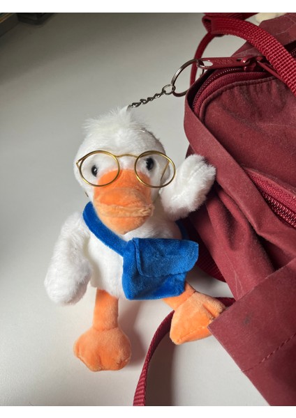 Sevimli Beyaz Ördek Peluş Anahtarlık, Mini Oyuncak, Çanta ve Cüzdan Aksesuarı fiyatları