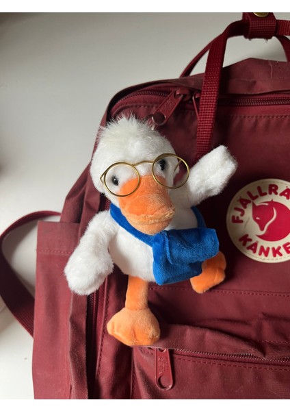 Sevimli Beyaz Ördek Peluş Anahtarlık, Mini Oyuncak, Çanta ve Cüzdan Aksesuarı modelleri