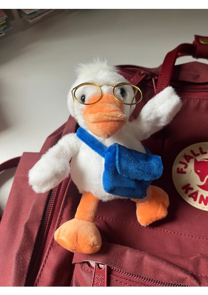 Sevimli Beyaz Ördek Peluş Anahtarlık, Mini Oyuncak, Çanta ve Cüzdan Aksesuarı indirimleri