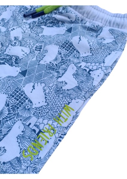 Erkek Çocuk Friends Baskılı Şort – %100 Pamuk, Rahat ve Şık Tasarım modelleri