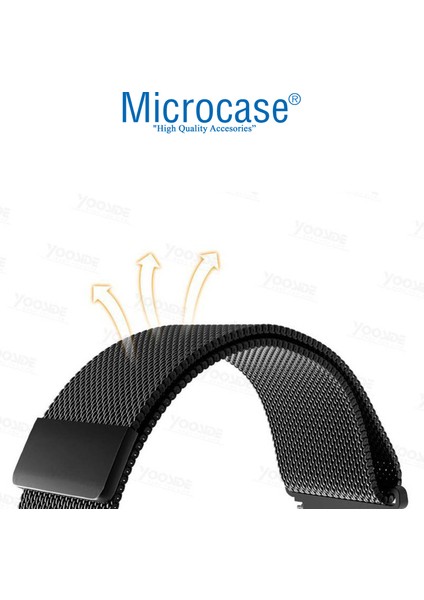 Amazfit Balance ile Uyumlu Manyetik Metal Kordon Kayış - KY15 modelleri