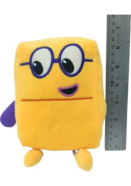 Çocuk Aydınlanma Animasyonu Numberblocks Peluş Oyuncak Bebek (Yurt Dışından)