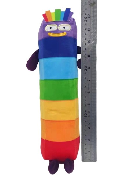 Çocuk Aydınlanma Animasyonu Numberblocks Peluş Oyuncak Bebek (Yurt Dışından)