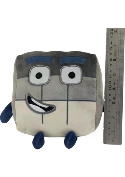 Çocuk Aydınlanma Animasyonu Numberblocks Peluş Oyuncak Bebek (Yurt Dışından)