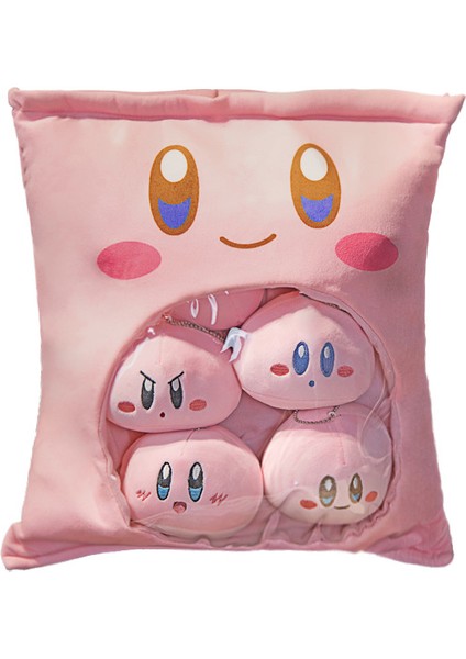 Kirby Yastık Kirby Peluş Oyuncak Bebek Ifade Kolye (Yurt Dışından)