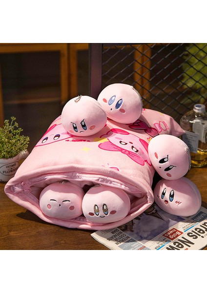 Kirby Yastık Kirby Peluş Oyuncak Bebek Ifade Kolye (Yurt Dışından)