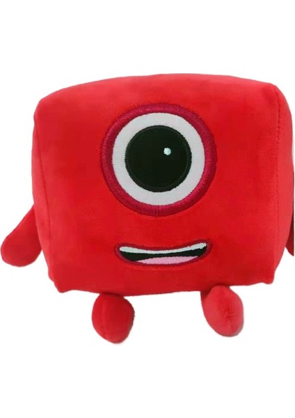 Çocuk Aydınlanma Animasyonu Numberblocks Peluş Oyuncak Bebek (Yurt Dışından)