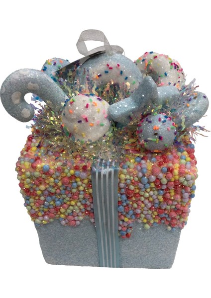 Happy Sugar Mavi Kutu Dekor 14 x 21 cm