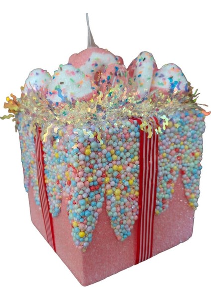 Happy Sugar Pembe Kutu Dekor 17 x 26 cm