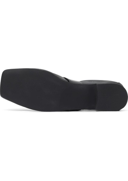 Siyah Deri Kadın Babet 30WA23629 30WA23629 indirimleri