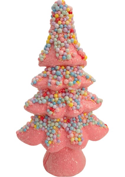 Happy Sugar Pembe Şeker Ağaç Dekor 15 x 7 x 25 cm