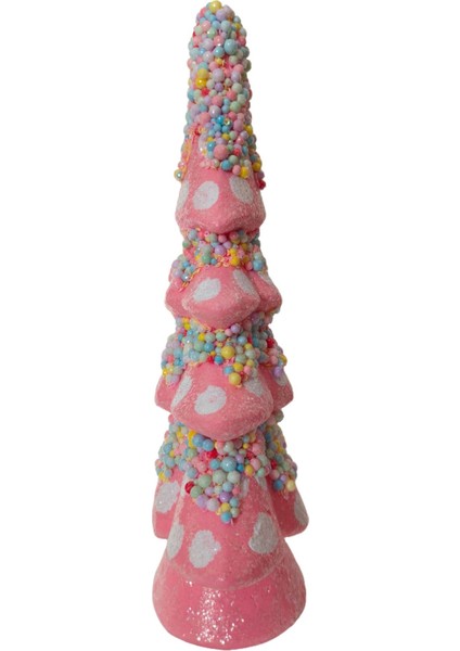 Happy Sugar Pembe Şeker Ağaç Dekor 21 x 10 x 35 cm fiyatları