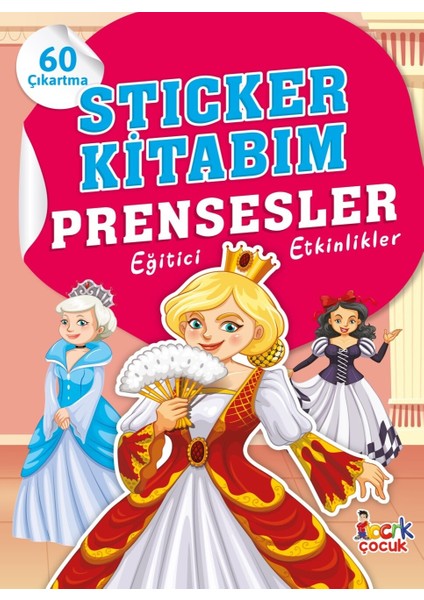 Sticker Kitabım / Prensesler - Tuba Öztürk