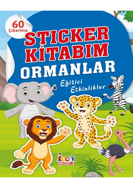 Sticker Kitabım / Ormanlar - Tuba Öztürk