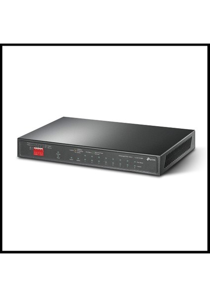 Tp-Lınk TL-SG1210MP, 10 Port, Gigabit, 8 Port Poe, +1 Port Gigabit Sfp, 123W, Yönetilebilir, Metal Kasalı Switch