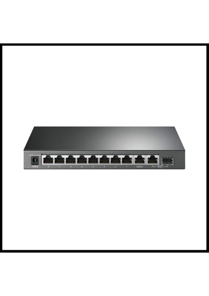 Tp-Lınk TL-SG1210MP, 10 Port, Gigabit, 8 Port Poe, +1 Port Gigabit Sfp, 123W, Yönetilebilir, Metal Kasalı Switch