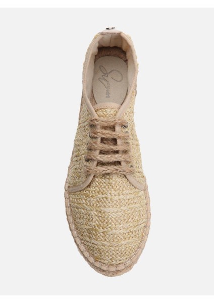 Greyce Naturel Kadın Düz Espadril