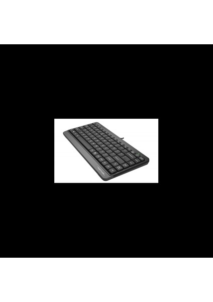 A4 Tech FK11 Siyah Mini Türkçe Q USB M.medya Kablolu Klavye