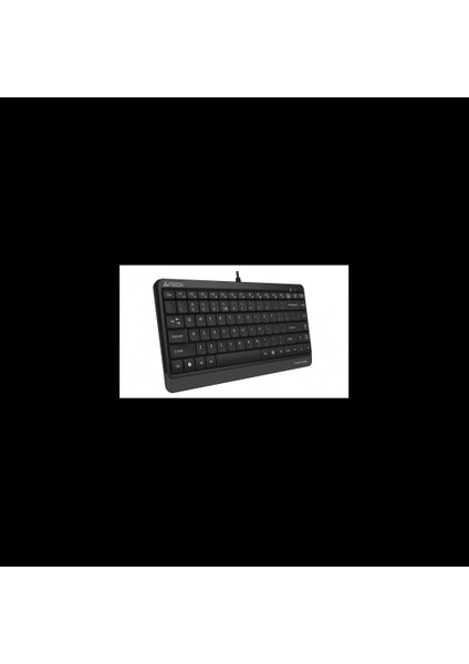A4 Tech FK11 Siyah Mini Türkçe Q USB M.medya Kablolu Klavye