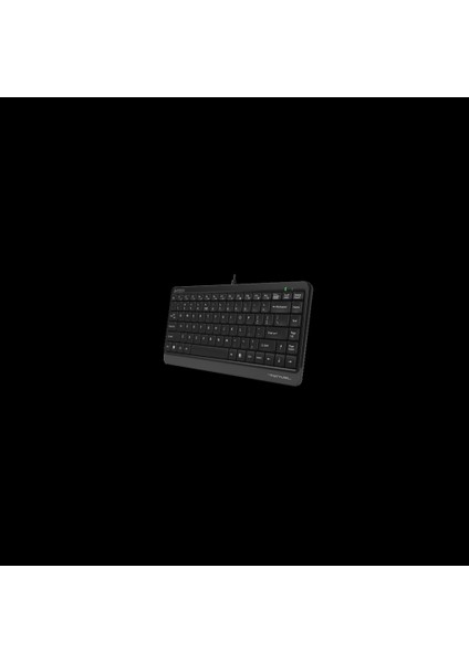 A4 Tech FK11 Siyah Mini Türkçe Q USB M.medya Kablolu Klavye