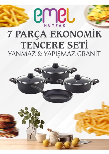 7 Parça Ekonomik Set