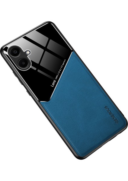 Samsung Galaxy A06 Deri Kaplamalı Pc+Tpu Telefon Arka Kapak (Yurt Dışından)