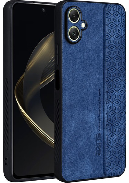 Samsung Galaxy A06 Koruyucu Pu Deri Kaplı Tpu Telefon Kabuğu (Yurt Dışından)