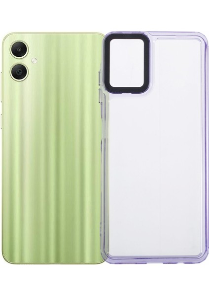 Samsung Galaxy A06 Şeffaf Telefon Kılıfı Pc + Tpu Hibrit Arka Kapak (Yurt Dışından)