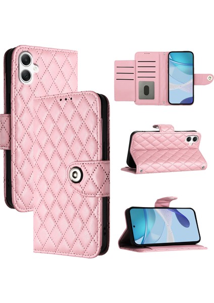 Samsung Galaxy A06 Deri Cüzdan Telefon Kılıfı 7 Kart Yuvalı (Yurt Dışından)