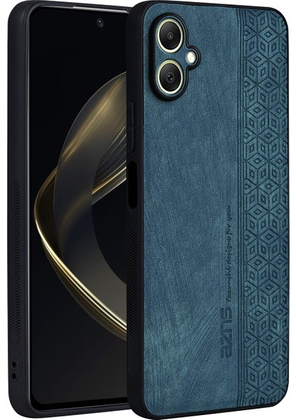 Samsung Galaxy A06 Koruyucu Pu Deri Kaplı Tpu Telefon Kabuğu (Yurt Dışından)