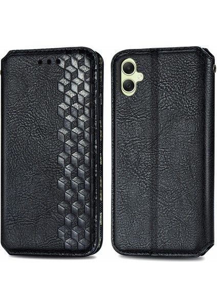 Samsung Galaxy A06 Pu Deri Cüzdan Telefon Kılıfı (Yurt Dışından)