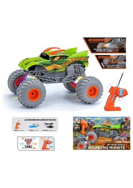 Monster Ejderha Off-Road Uzaktan Kumandalı Araba Işıklı