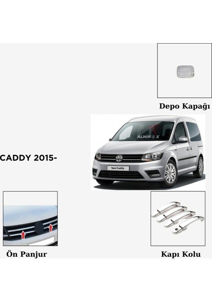 Aksesuar Caddy 2015- 7 Prç Set