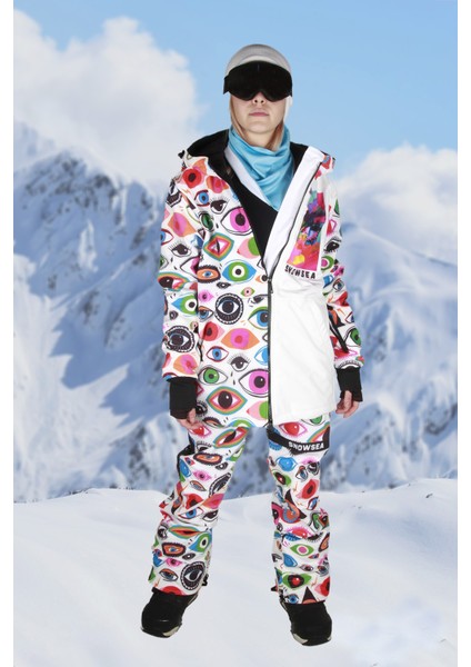 Eyes Kadın Kayak & Snowboard Mont ve Pantolon Takımı