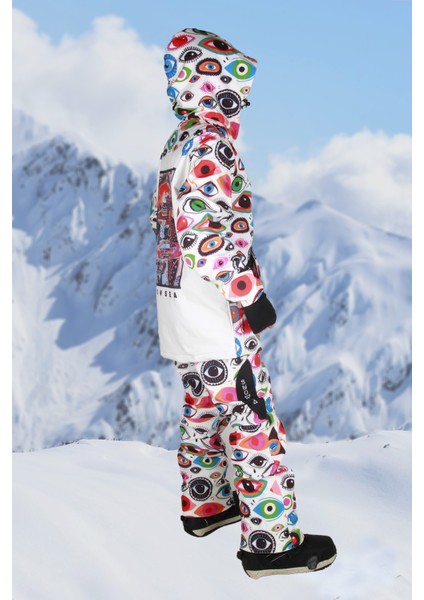 Eyes Kadın Kayak & Snowboard Mont ve Pantolon Takımı