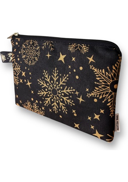 Yılbaşı Desen El Çantası Clutch