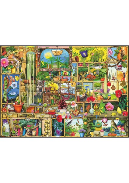Colin Thompson The Gardener 's Cupboard Puzzle (1000 Parça)