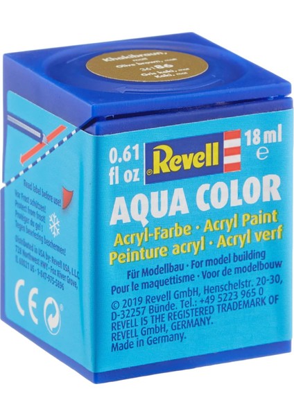 - Su Bazlı Maket Boyası Zeytin Kahvesi Mat 18 ml (36186)