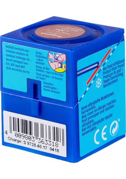 - Su Bazlı Maket Boyası Mor Kırmızı Ipek 18 ml (36331)